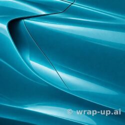 Orafol 970RA 182G glossy sparkling Turbo turquoise vinyl wrap color sample