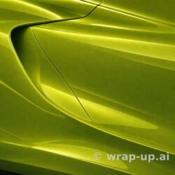 Orafol 970RA 183G glossy sparkling citrus fury vinyl wrap color sample