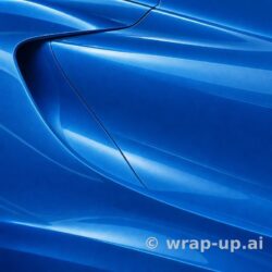 Orafol 970RA 196G glossy night blue metallic vinyl wrap color sample