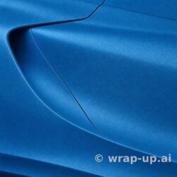 Orafol 970RA 196M Matte Night Blue Metallic vinyl wrap color sample
