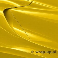 Orafol 970RA 216G glossy traffic yellow vinyl wrap color sample