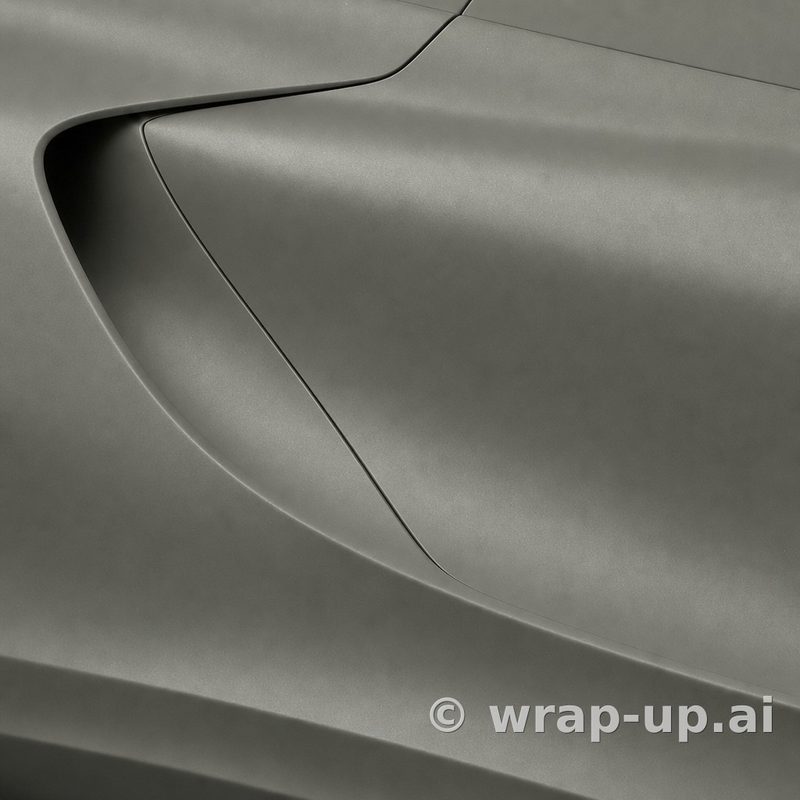 Orafol 970RA 285M Matte NATO Olive vinyl wrap color sample