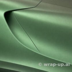 Orafol 970RA 317M Matte Avocado vinyl wrap color sample