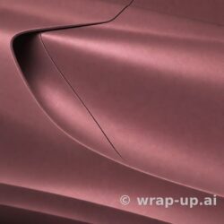 Orafol 970RA 320M Matte Cranberry vinyl wrap color sample