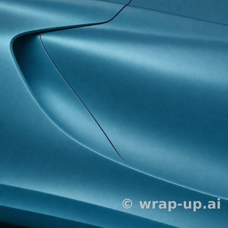 Orafol 970RA 319M Matte Ultramarine Violet vinyl wrap color sample