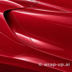 Orafol 970RA 371G Glossy Chili Red vinyl wrap color sample
