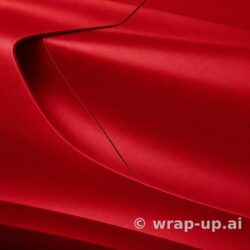 Orafol 970RA 372M Matte Imperial Red Pearl vinyl wrap color sample