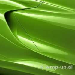 Orafol 970RA 464G Glossy Lawn Green vinyl wrap color sample