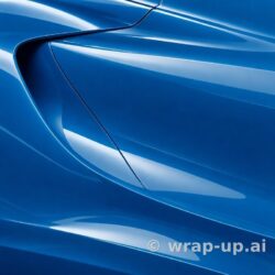 Orafol 970RA 553G Glossy Lagoon vinyl wrap color sample