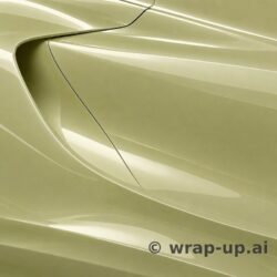 Orafol 970RA 809G Glossy Taxi Beige vinyl wrap color sample