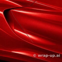 Orafol 970RA 882G glossy cargo red vinyl wrap color sample