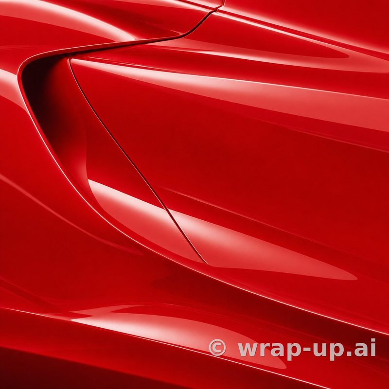 Orafol 970RA 897G glossy rose hip vinyl wrap color sample
