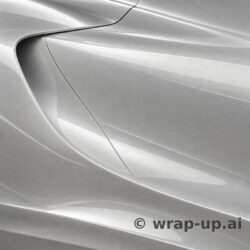Orafol 970RA 904G glossy silver lake vinyl wrap color sample