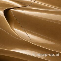 Orafol 970RA 920G glossy bronze vinyl wrap color sample