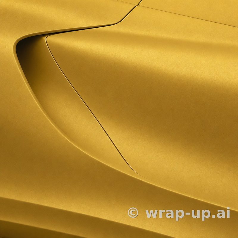 Orafol 970RA 926 Matte Pyrite vinyl wrap color sample