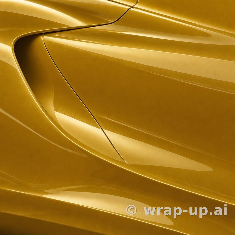 Orafol 970RA 926G glossy pyrite vinyl wrap color sample