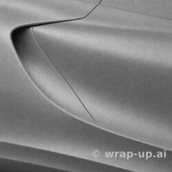 Orafol 970RA 932M Matte Graphite Metallic vinyl wrap color sample