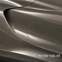 Orafol 970RA 974G glossy orient brown metallic vinyl wrap color sample