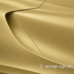 Orafol 970RA 996M Matte Champagne Myst vinyl wrap color sample