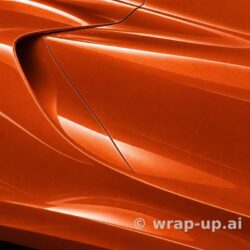 Orafol 970RA 959G Glossy Tangerine Dream vinyl wrap color sample