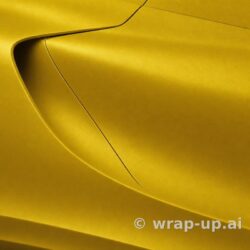 Orafol 970RA 995M Matte Divine Gold vinyl wrap color sample