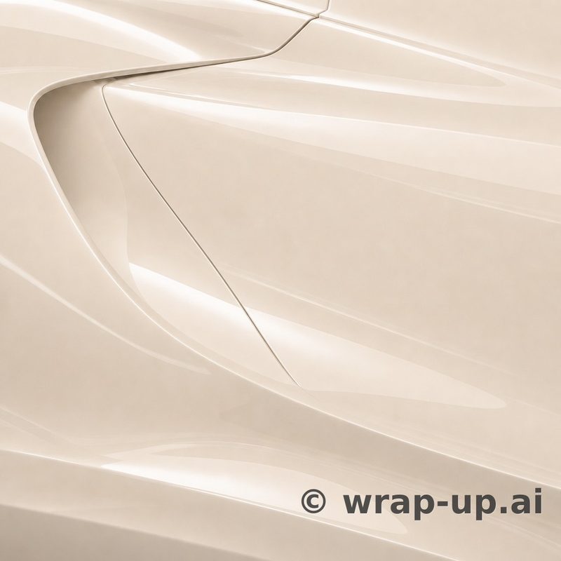 Avery SW900 901 Ivory vinyl wrap color sample