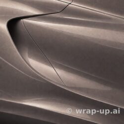 Avery SW900 879 Metallic Pride Prismatic Grey vinyl wrap color sample