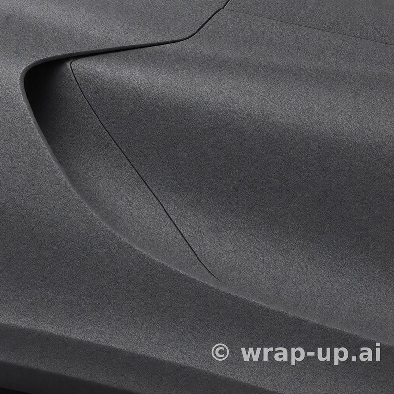 Avery SW900 824 structured Rugged Bedrock Grey vinyl wrap color sample