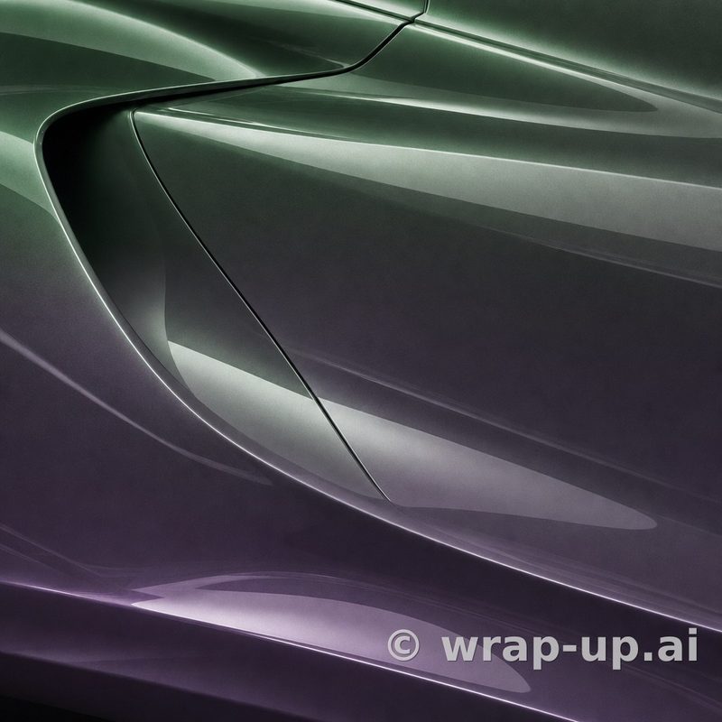 Avery SW900 789 Gloss Hidden Forest vinyl wrap color sample