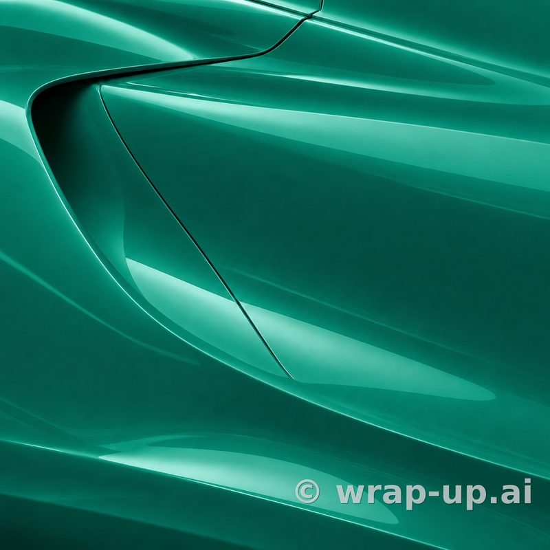 Avery SW900 771 Emerald Green vinyl wrap color sample