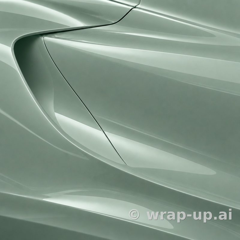 Avery SW900 729 Smooth Sage vinyl wrap color sample