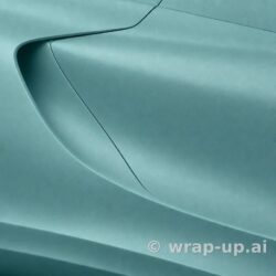 Avery SW900 708 Metallic Oasis Blue vinyl wrap color sample