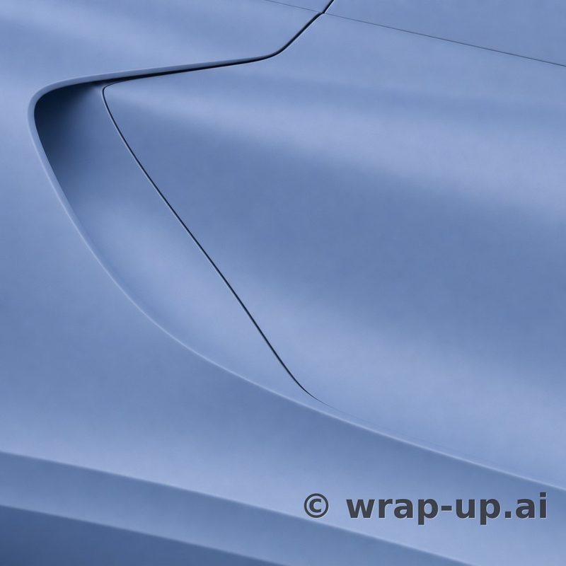 Avery SW900 616 Dreamline Blue vinyl wrap color sample