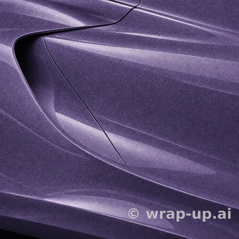 Avery SW900 587 Purple vinyl wrap color sample