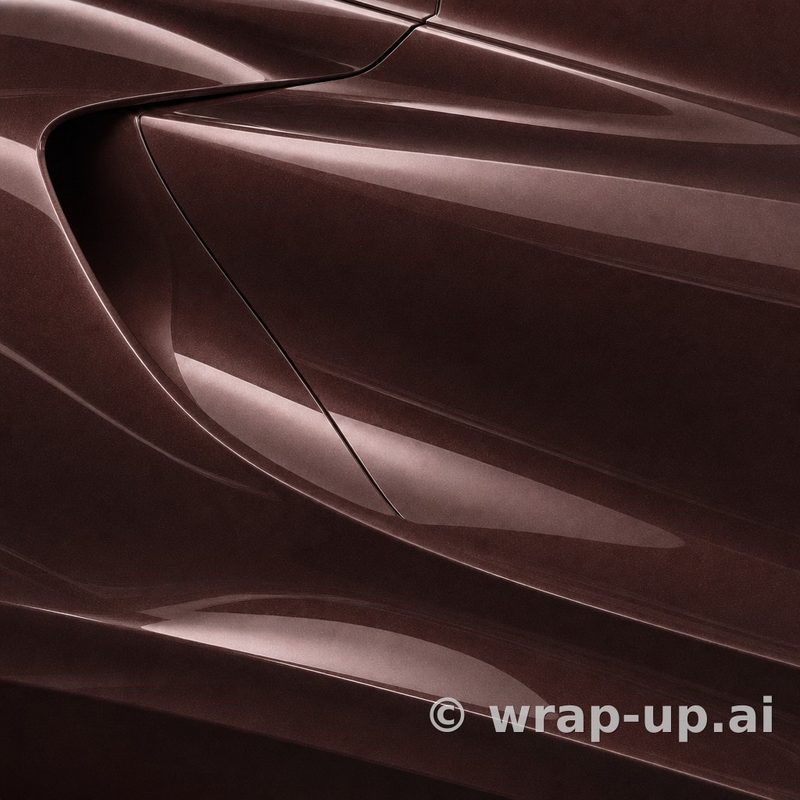 Avery SW900 402 Metallic Gothic Rose vinyl wrap color sample