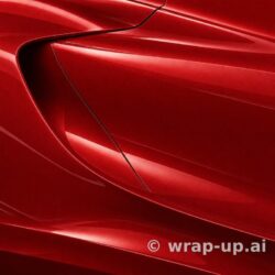 Avery SW900 401 Metallic Pure Red vinyl wrap color sample