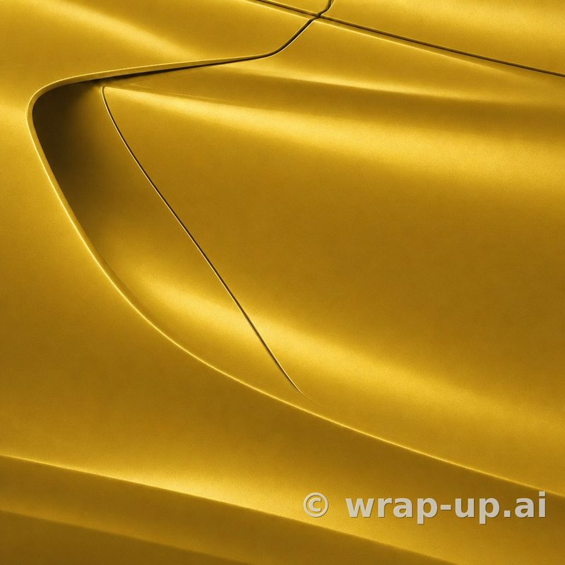 Avery SW900 261 Satin Energetic Yellow vinyl wrap color sample