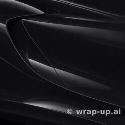 Avery SW900 191 Obsidian Black vinyl wrap color sample