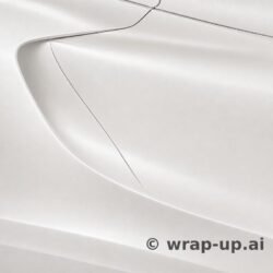 Avery SW900 118 Satin Pearl White Snow vinyl wrap color sample