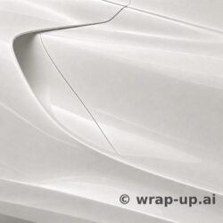 Avery SW900 110 Gloss Pearl White Snow vinyl wrap color sample