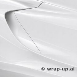 Avery PrismaPro 101 Gloss White vinyl wrap color sample