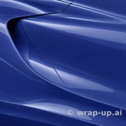 Avery PrismaPro 681 Gloss Dark Blue vinyl wrap color sample