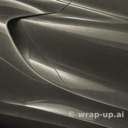 Avery PrismaPro 797 Gloss Metallic Midnight Sand vinyl wrap color sample