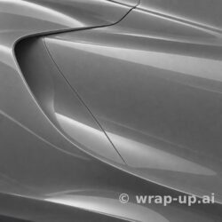 Avery PrismaPro 821 Gloss Rock Grey vinyl wrap color sample