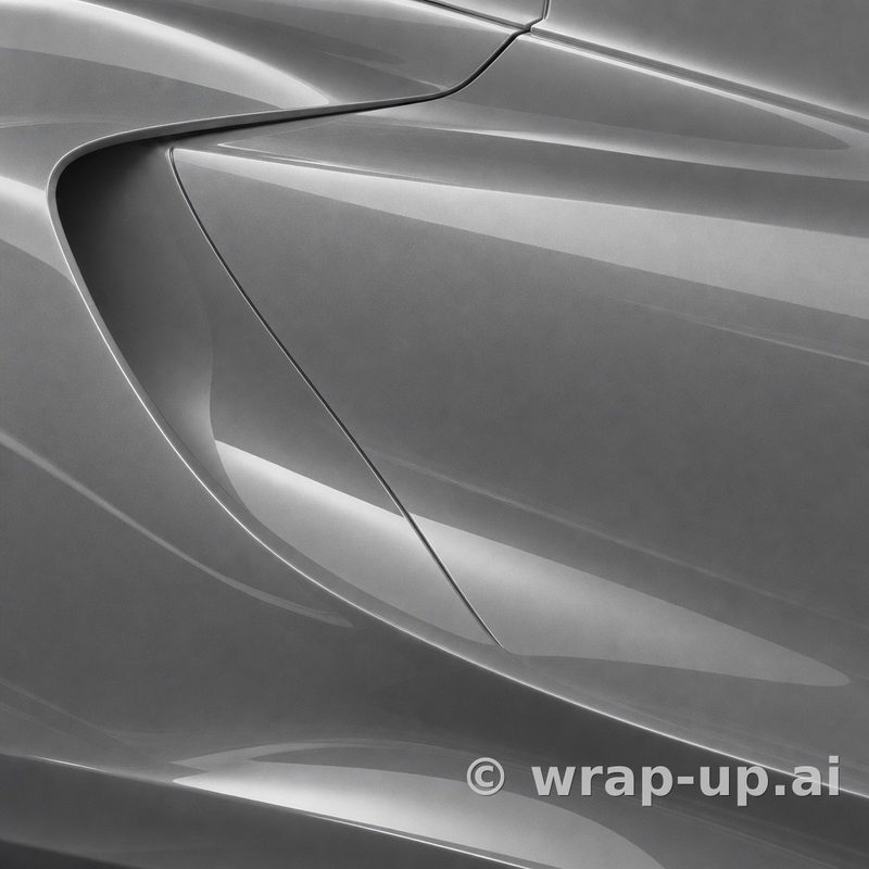 Avery PrismaPro 821 Gloss Rock Grey vinyl wrap color sample