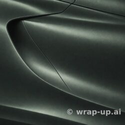 Inozetek PPF URBAN101 Frozen Urban British Green colored paint protection film sample