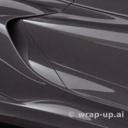 Inozetek PPF DPPF-STAPLE-D Staple Grey colored paint protection film sample
