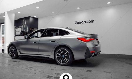 BMW i4 m50 wrap