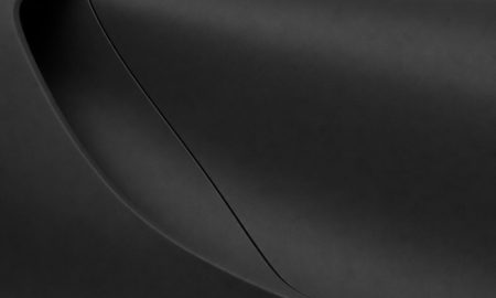 3M 2080 M12 Black vinyl wrap color sample