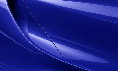 3M 2080 G377 Cosmic Blue vinyl wrap color sample
